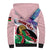 Personalised Kenya Independence Day Sherpa Hoodie The Lilac Breasted Roller Unique Version - Wonder Print Shop