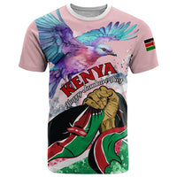 Personalised Kenya Independence Day T Shirt The Lilac Breasted Roller Unique Version - Wonder Print Shop