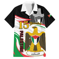 Personalised Palestine Independence Day Family Matching Long Sleeve Bodycon Dress and Hawaiian Shirt Palestinian Coat Of Arms Special Version - Wonder Print Shop