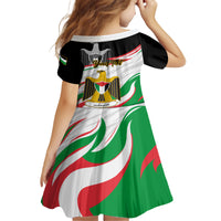 Personalised Palestine Independence Day Family Matching Puletasi Dress and Hawaiian Shirt Palestinian Coat Of Arms Special Version - Wonder Print Shop