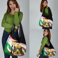 Personalised Palestine Independence Day Grocery Bag Palestinian Coat Of Arms Special Version