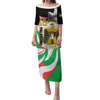 Personalised Palestine Independence Day Puletasi Palestinian Coat Of Arms Special Version - Wonder Print Shop