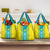 Personalised Kazakhstan Independence Day Grocery Bag Kazakhstanian Coat Of Arms Special Version