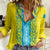 Personalised Kazakhstan Independence Day Women Casual Shirt Kazakhstanian Coat Of Arms Special Version - Wonder Print Shop