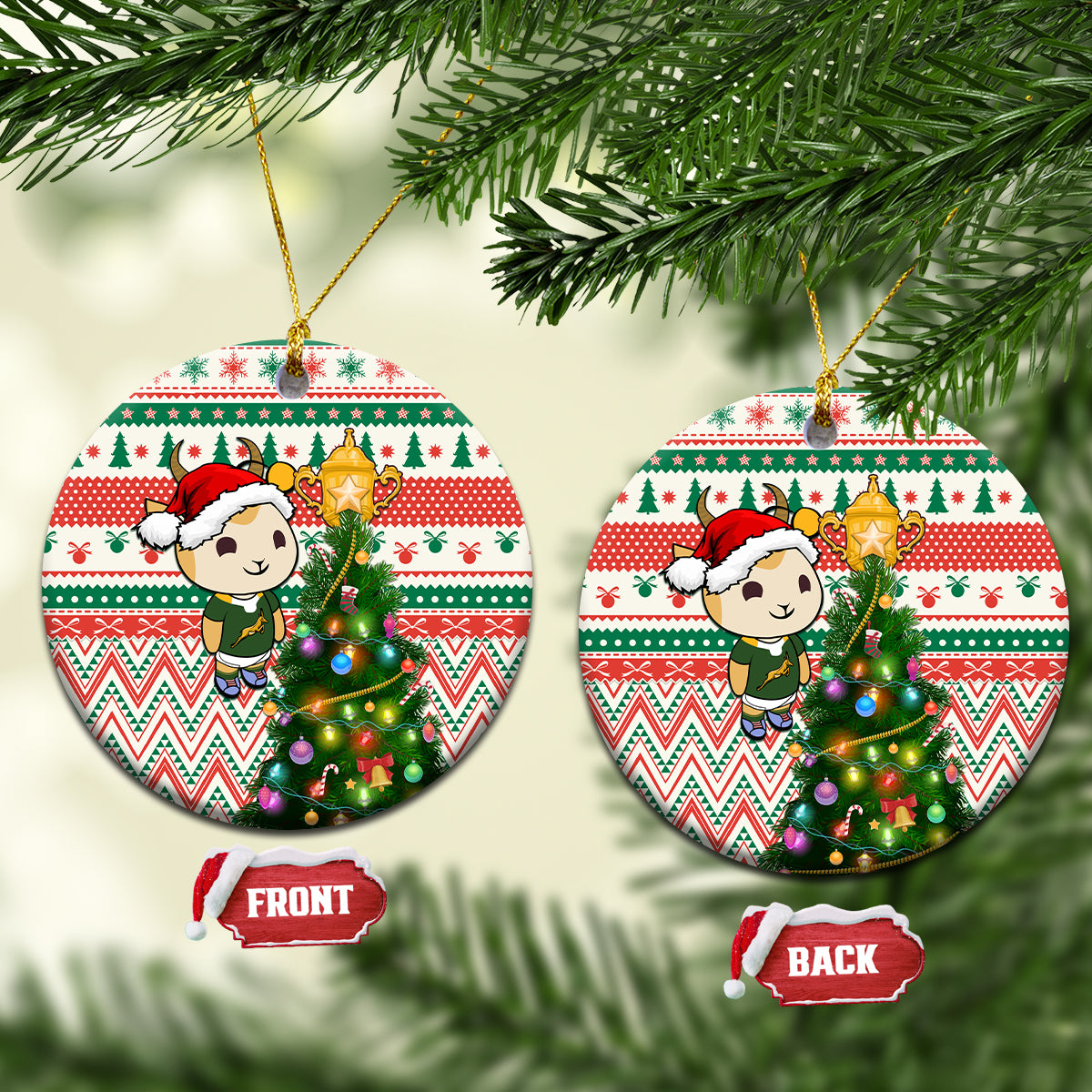 south-africa-rugby-christmas-ceramic-ornament-cute-springbok-with-christmas-tree