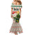 Personalised South Africa Rugby Christmas Family Matching Mermaid Dress and Hawaiian Shirt Cute Springbok With Christmas Tree - Wonder Print Shop
