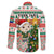 Personalised South Africa Rugby Christmas Family Matching Summer Maxi Dress and Hawaiian Shirt Cute Springbok With Christmas Tree - Wonder Print Shop