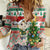 Personalised South Africa Rugby Christmas Women Casual Shirt Cute Springbok With Christmas Tree - Wonder Print Shop