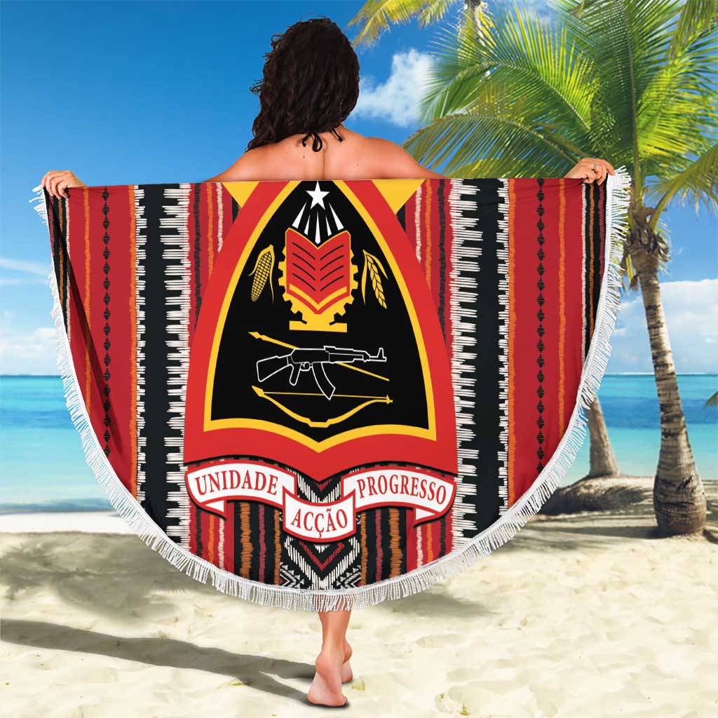 East Timor Beach Blanket Timor-Leste Tais Pattern - Wonder Print Shop