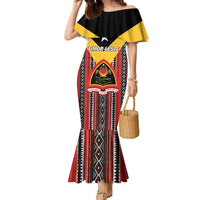 Personalized East Timor Family Matching Mermaid Dress and Hawaiian Shirt Timor-Leste Tais Pattern - Wonder Print Shop