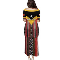 Personalized East Timor Puletasi Timor-Leste Tais Pattern - Wonder Print Shop
