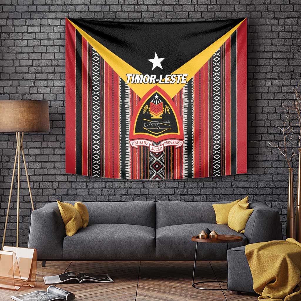 East Timor Tapestry Timor-Leste Tais Pattern - Wonder Print Shop