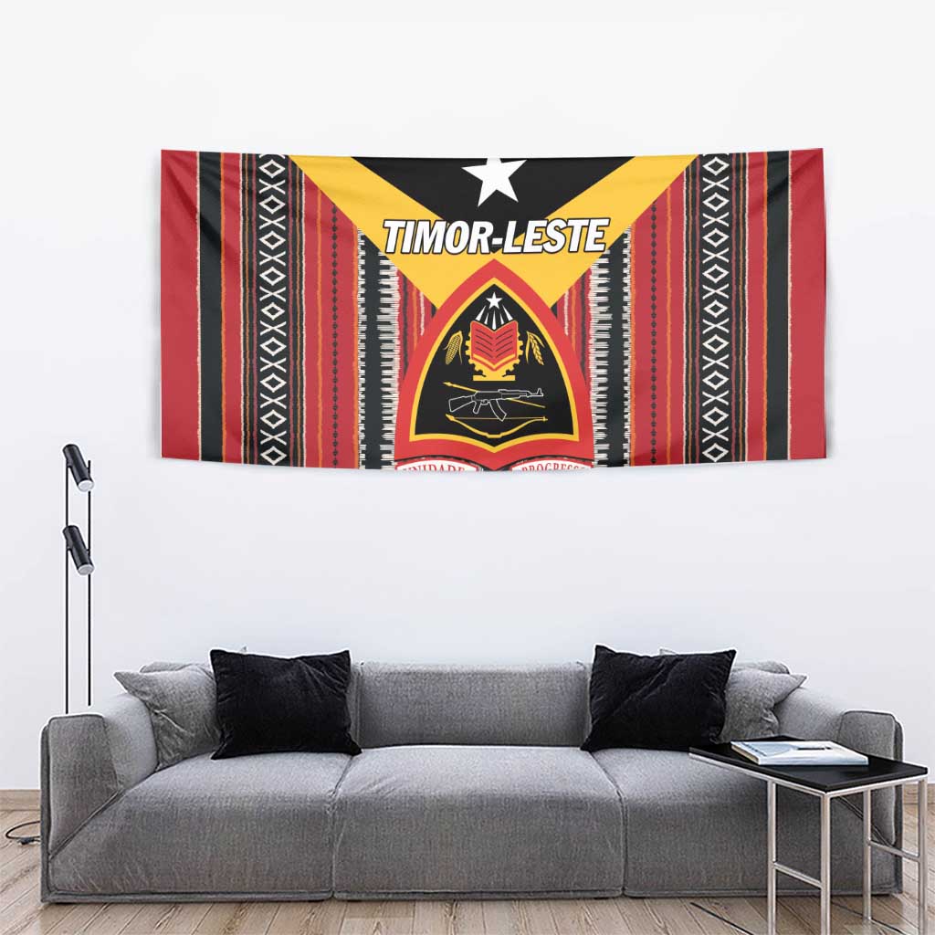 East Timor Tapestry Timor-Leste Tais Pattern - Wonder Print Shop