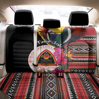 Timor-Leste Back Car Seat Cover Timor Imperial Pigeon Hibiscus - Wonder Print Shop