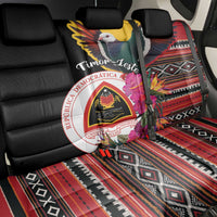 Timor-Leste Back Car Seat Cover Timor Imperial Pigeon Hibiscus - Wonder Print Shop