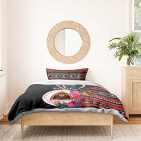 Timor-Leste Bedding Set Timor Imperial Pigeon Hibiscus - Wonder Print Shop