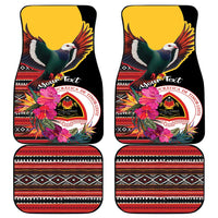 Timor-Leste Car Mats Timor Imperial Pigeon Hibiscus - Wonder Print Shop