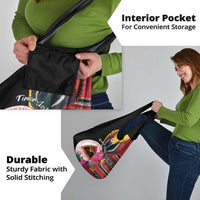 Timor-Leste Grocery Bag Timor Imperial Pigeon Hibiscus