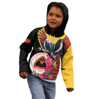Personalized Timor-Leste Kid Hoodie Timor Imperial Pigeon Hibiscus - Wonder Print Shop