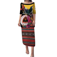 Personalized Timor-Leste Puletasi Timor Imperial Pigeon Hibiscus - Wonder Print Shop