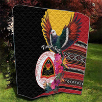Timor-Leste Quilt Timor Imperial Pigeon Hibiscus - Wonder Print Shop