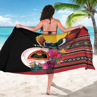 Timor-Leste Sarong Timor Imperial Pigeon Hibiscus - Wonder Print Shop