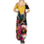 Personalized Timor-Leste Summer Maxi Dress Timor Imperial Pigeon Hibiscus - Wonder Print Shop