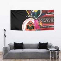 Timor-Leste Tapestry Timor Imperial Pigeon Hibiscus - Wonder Print Shop