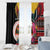 Timor-Leste Window Curtain Timor Imperial Pigeon Hibiscus - Wonder Print Shop