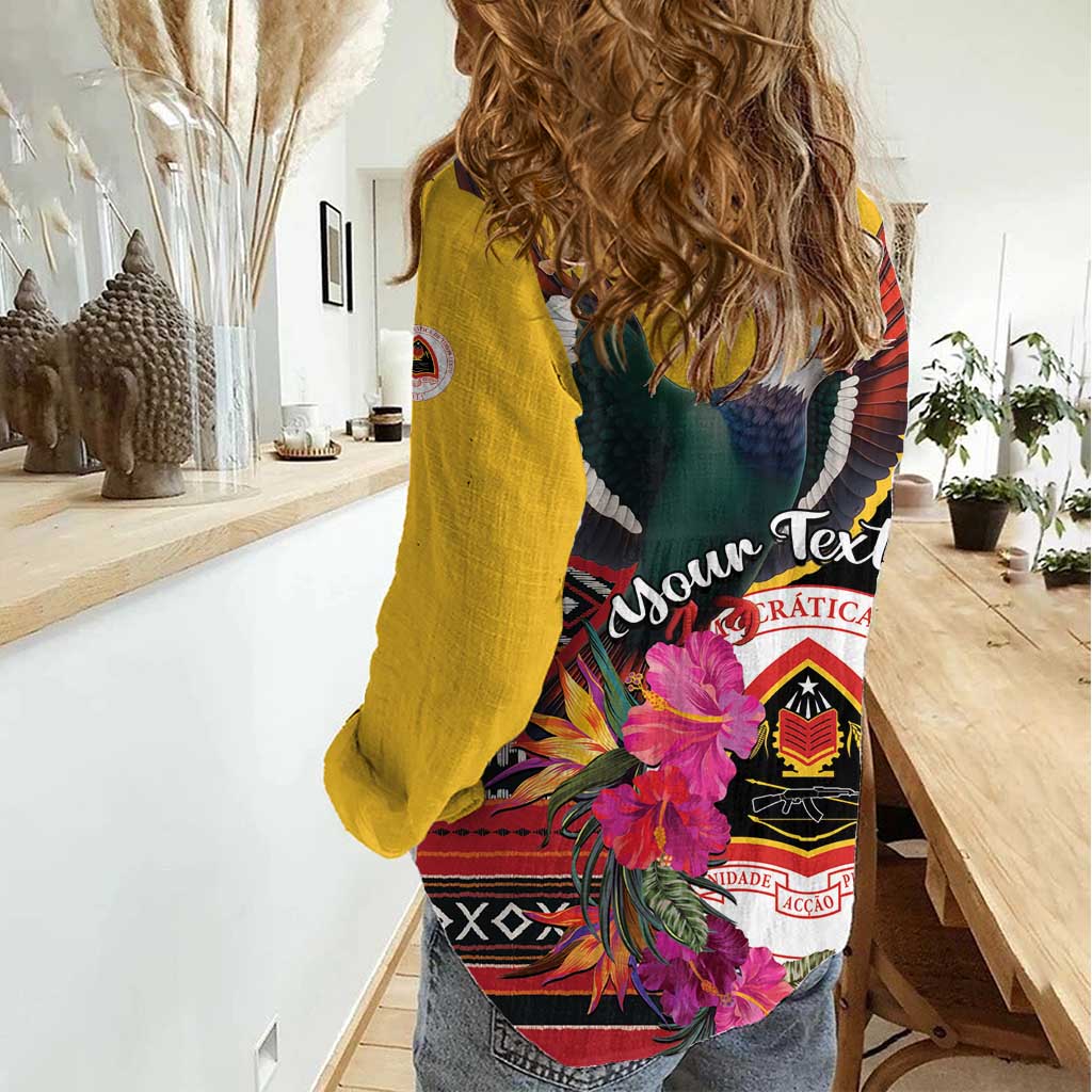 Personalized Timor-Leste Women Casual Shirt Timor Imperial Pigeon Hibiscus - Wonder Print Shop