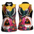 Personalized Timor-Leste Women Sleeveless Polo Shirt Timor Imperial Pigeon Hibiscus - Wonder Print Shop
