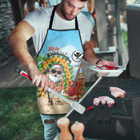 Hawaii Golf Christmas Apron Mele Kalikimaka Funny Golfer Santa - Wonder Print Shop
