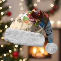 Hawaii Golf Christmas Santa Hat Mele Kalikimaka Funny Golfer Santa - Wonder Print Shop