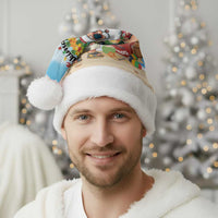 Hawaii Golf Christmas Santa Hat Mele Kalikimaka Funny Golfer Santa - Wonder Print Shop