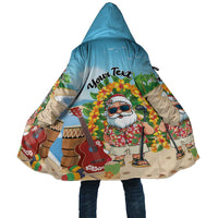 Personalized Hawaii Golf Christmas Cloak Mele Kalikimaka Funny Golfer Santa - Wonder Print Shop