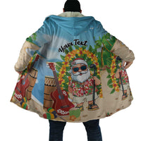 Personalized Hawaii Golf Christmas Cloak Mele Kalikimaka Funny Golfer Santa - Wonder Print Shop