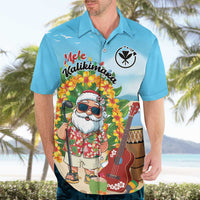 Personalized Hawaii Golf Christmas Hawaiian Shirt Mele Kalikimaka Funny Golfer Santa - Wonder Print Shop