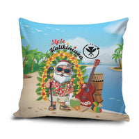 Hawaii Golf Christmas Pillow Cover Mele Kalikimaka Funny Golfer Santa - Wonder Print Shop