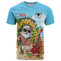 Personalized Hawaii Golf Christmas T Shirt Mele Kalikimaka Funny Golfer Santa - Wonder Print Shop