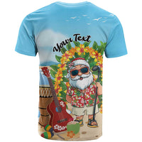 Personalized Hawaii Golf Christmas T Shirt Mele Kalikimaka Funny Golfer Santa - Wonder Print Shop