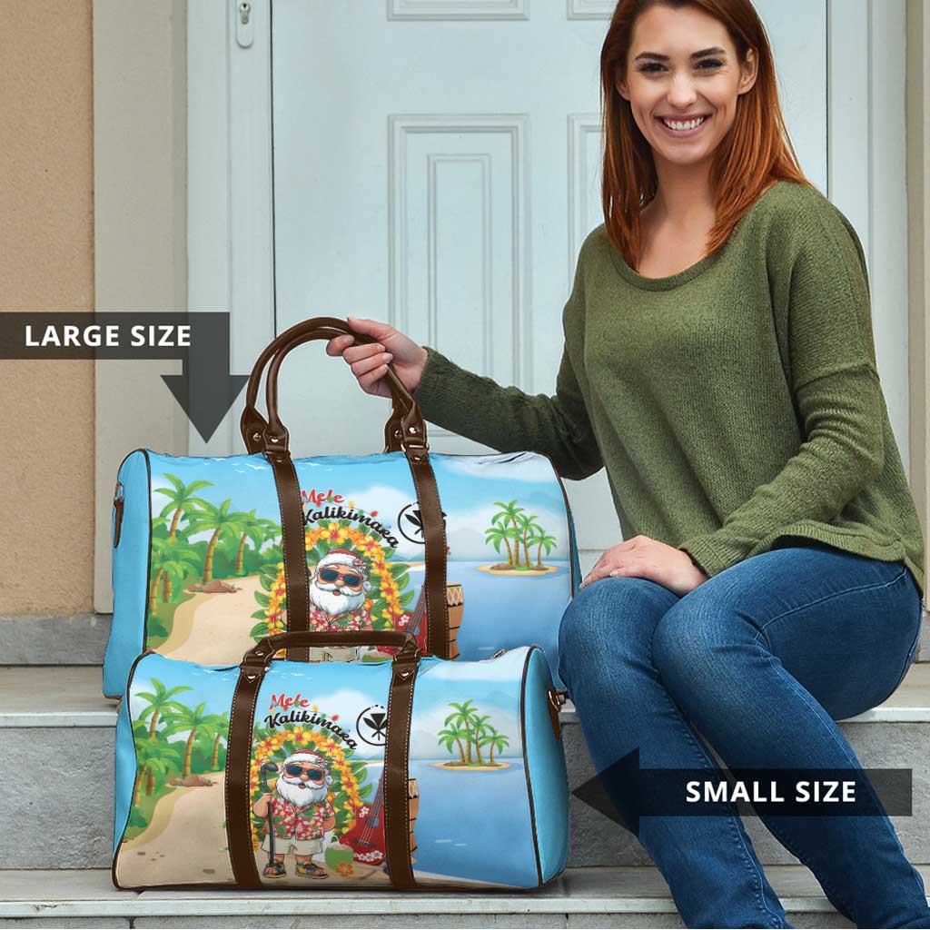 Hawaii Golf Christmas Travel Bag Mele Kalikimaka Funny Golfer Santa - Wonder Print Shop