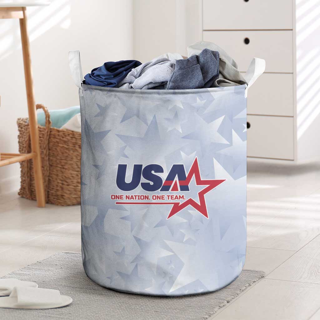 USA Soccer Team 2026 Laundry Basket One Nation One Team - Wonder Print Shop