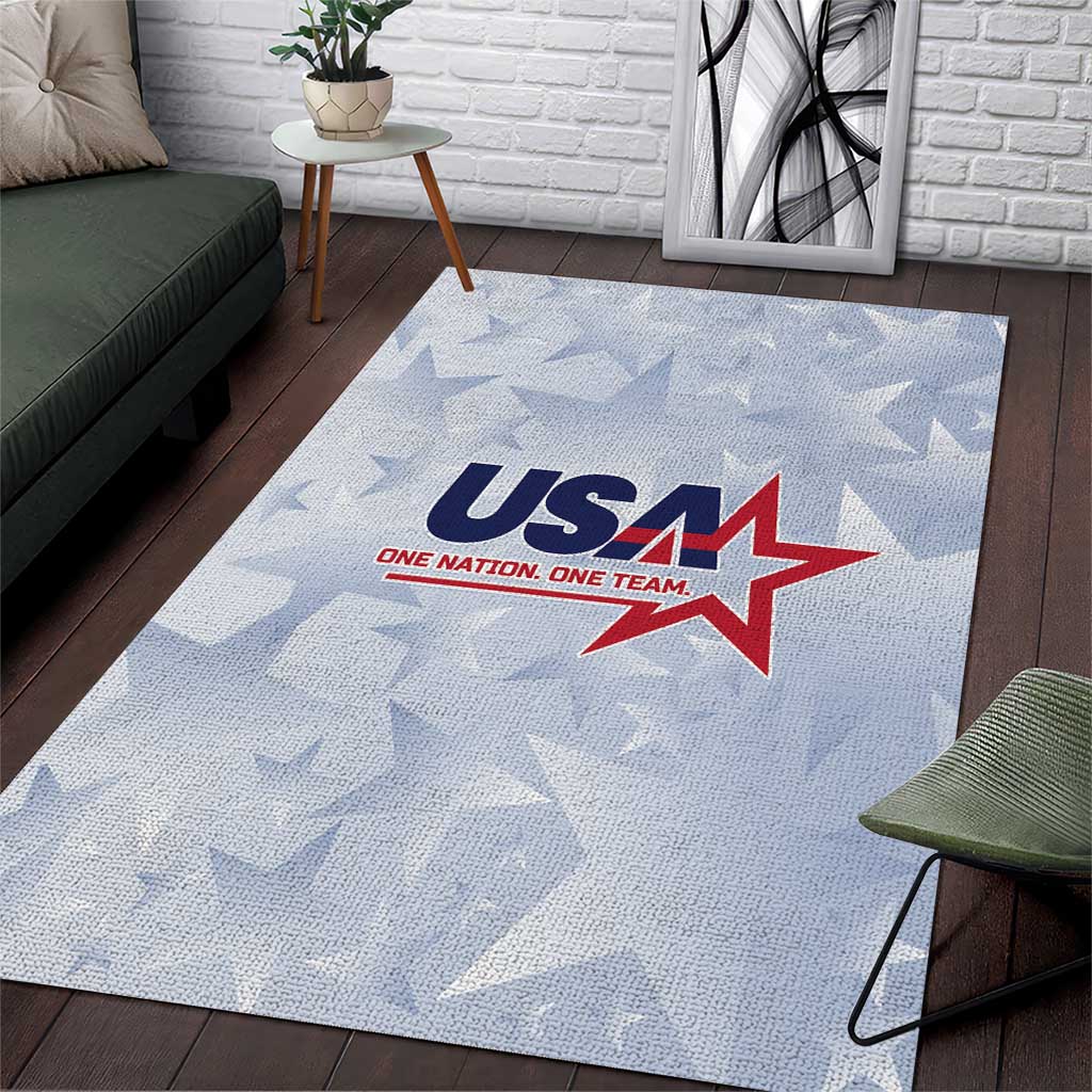 USA Soccer Team 2026 Area Rug One Nation One Team - Wonder Print Shop
