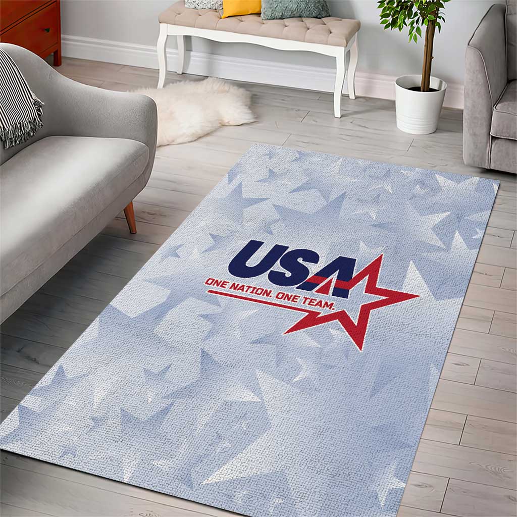 USA Soccer Team 2026 Area Rug One Nation One Team - Wonder Print Shop