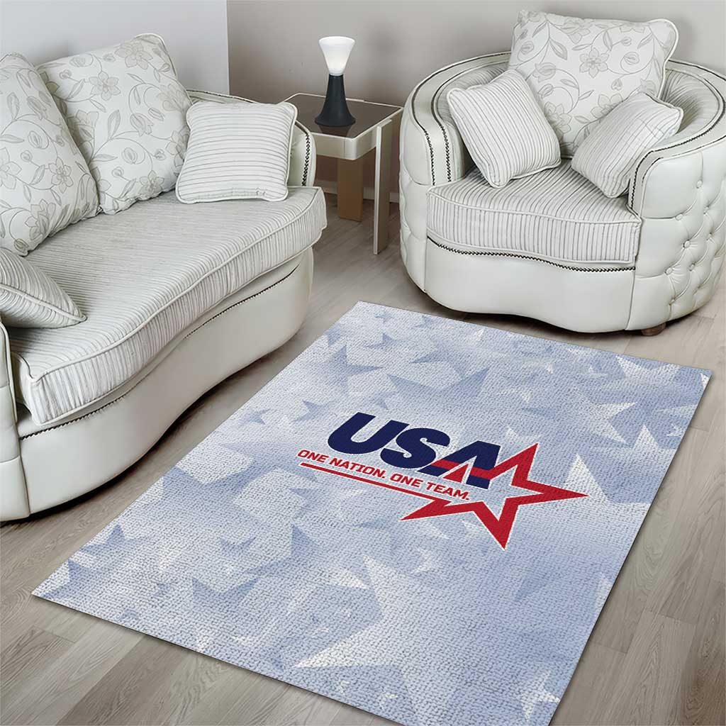 USA Soccer Team 2026 Area Rug One Nation One Team - Wonder Print Shop