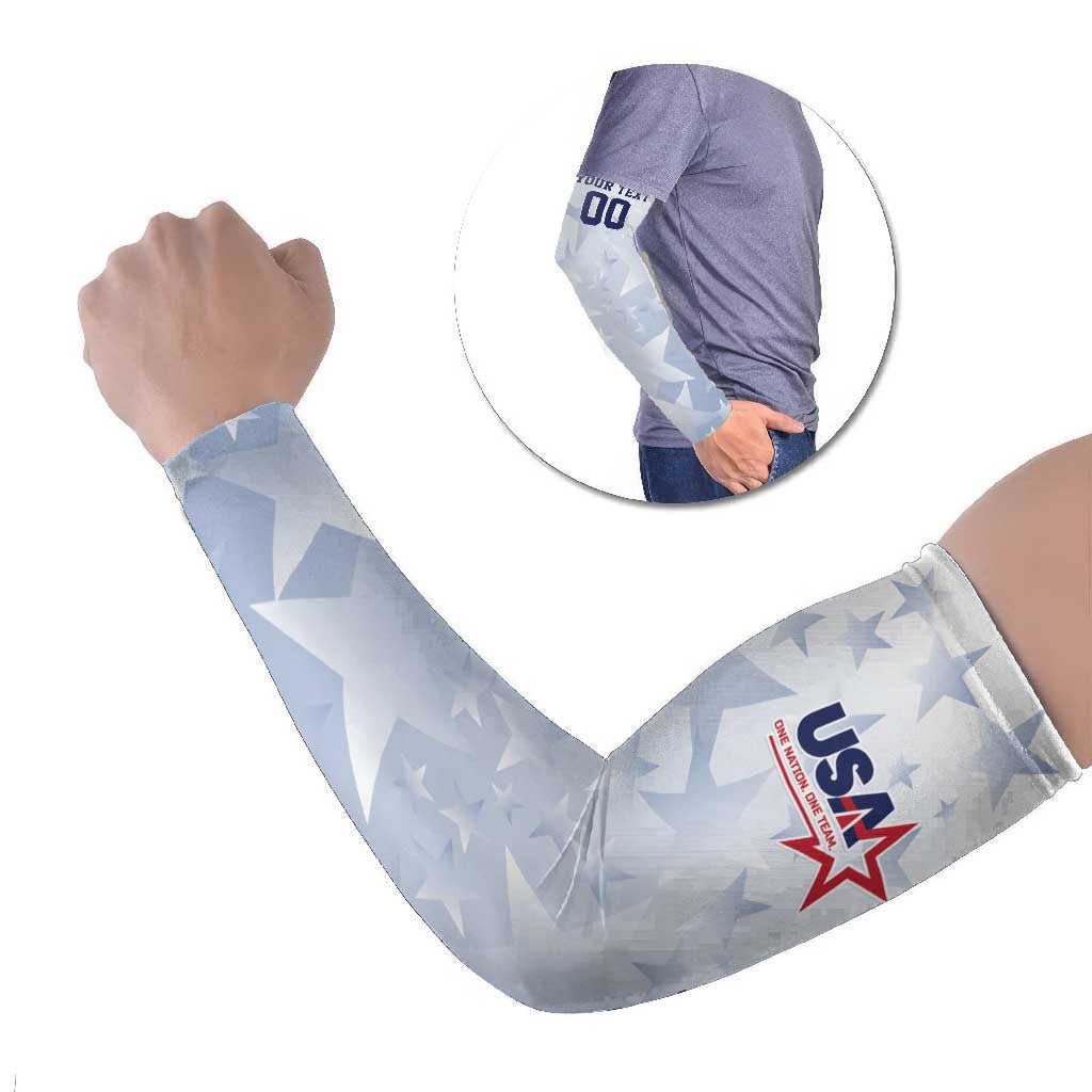 Custom USA Soccer Team 2026 Arm Sleeves One Nation One Team - Wonder Print Shop