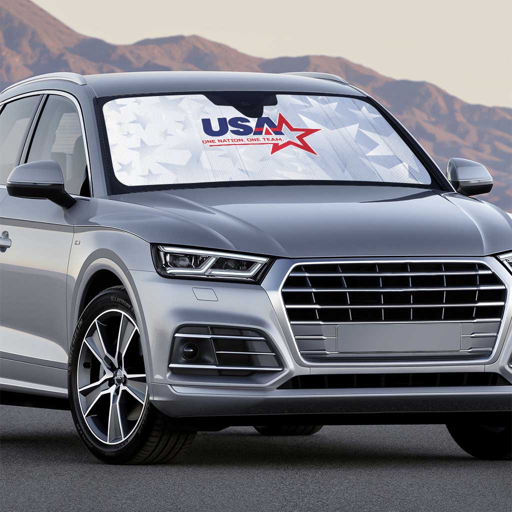 USA Soccer Team 2026 Auto Sun Shade One Nation One Team - Wonder Print Shop