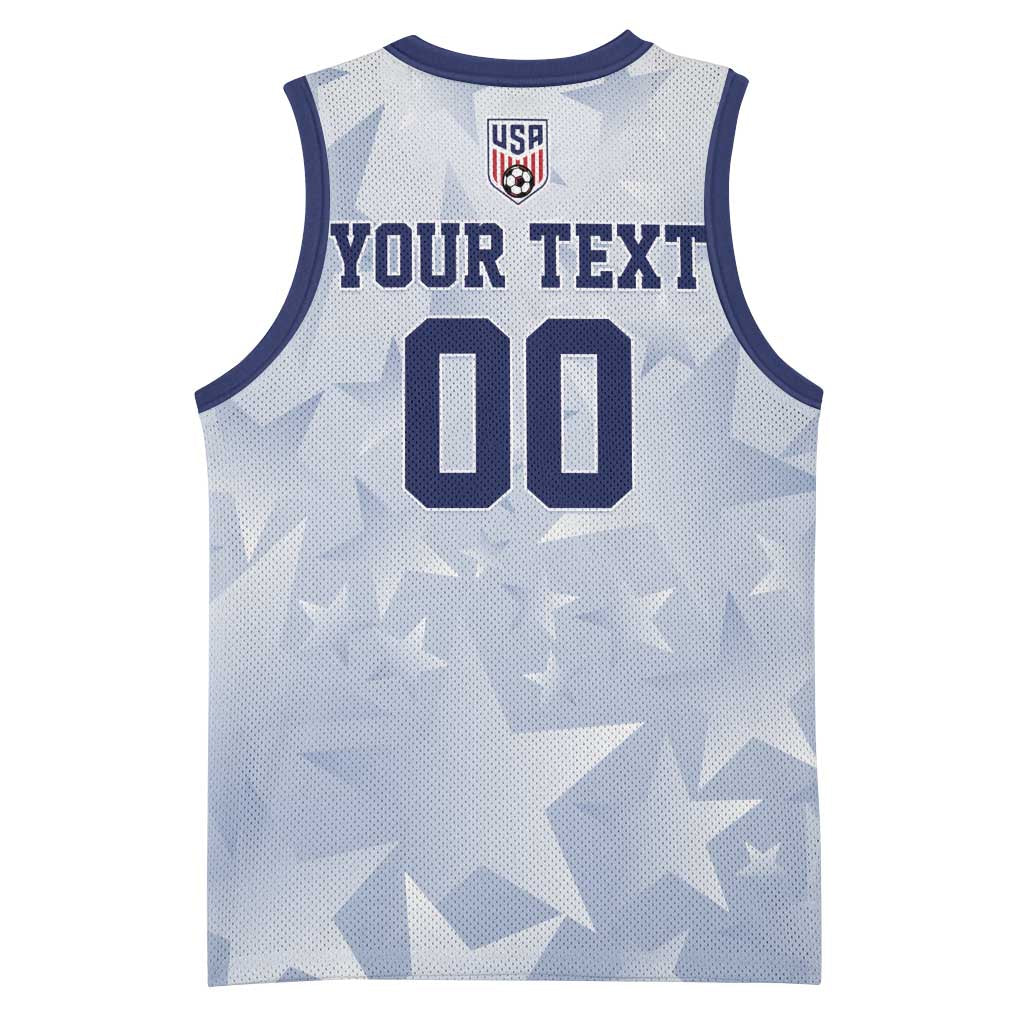 Custom USA Soccer Team 2026 Basketball Jersey One Nation One Team - Wonder Print Shop