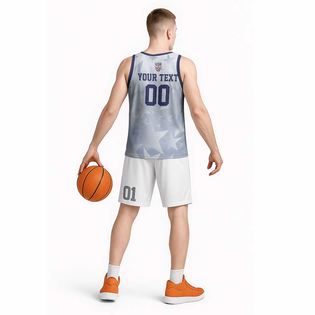 Custom USA Soccer Team 2026 Basketball Jersey One Nation One Team - Wonder Print Shop