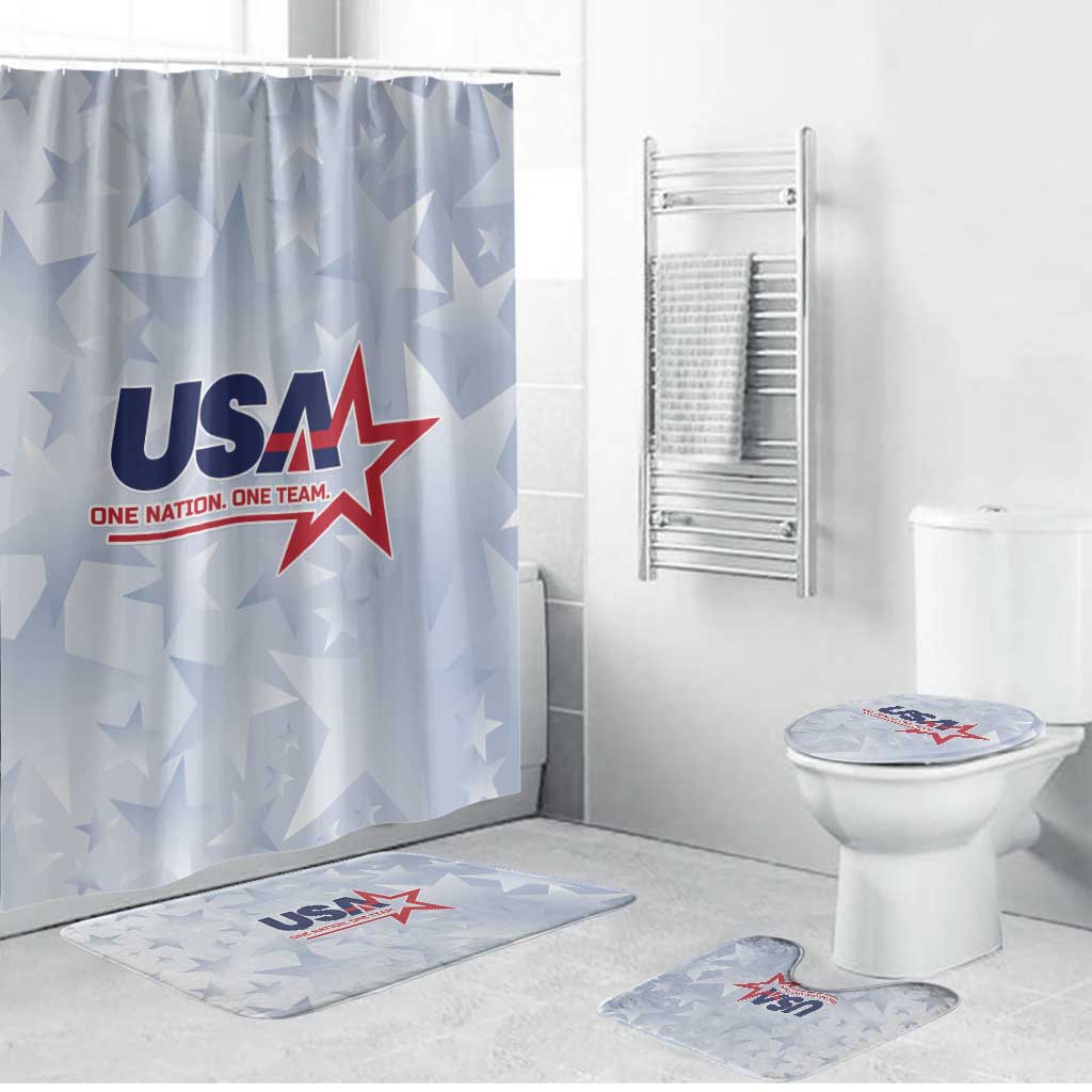 USA Soccer Team 2026 Bathroom Set One Nation One Team - Wonder Print Shop